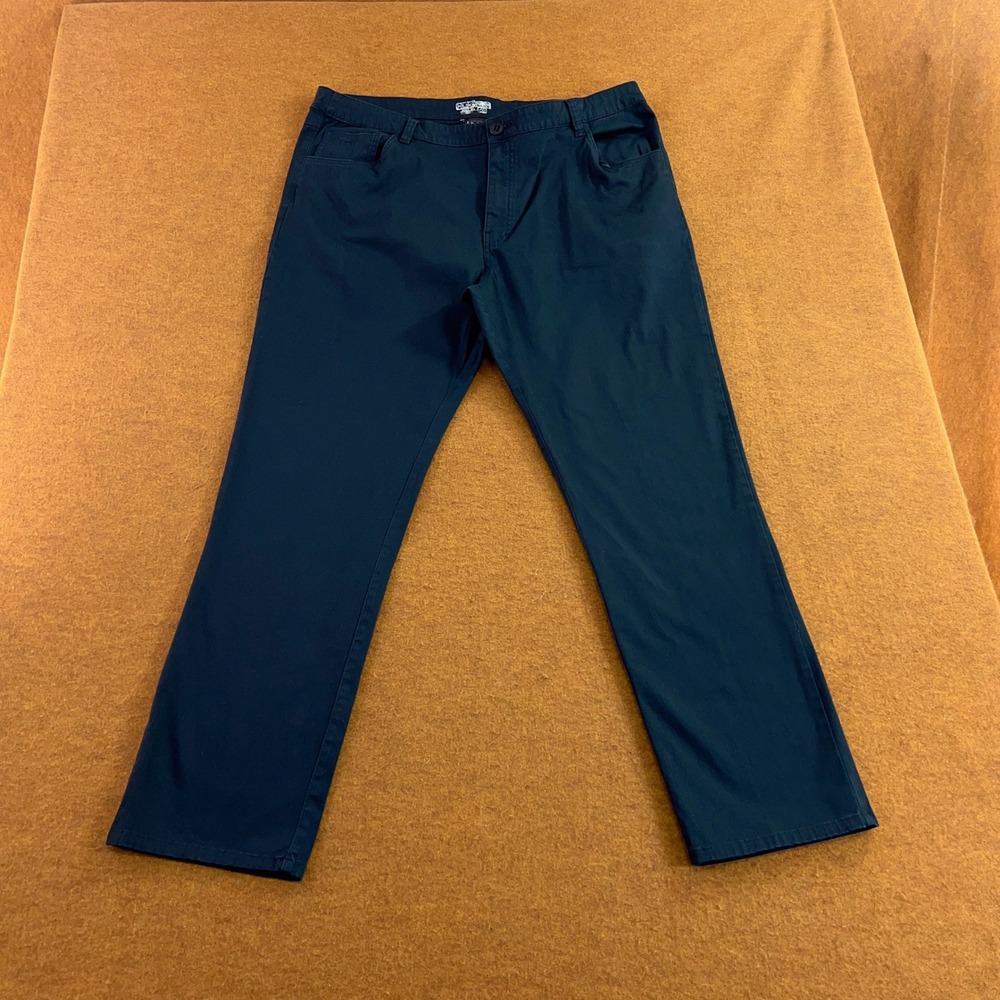Huk Mens 40 Navy Blue Performance Stretch Straight Leg Fishing Pants